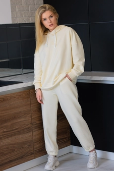 Спортивный костюм 3011 молочный GO wear
