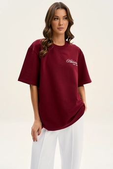 Футболка F1001A-12-01 вишня GO wear