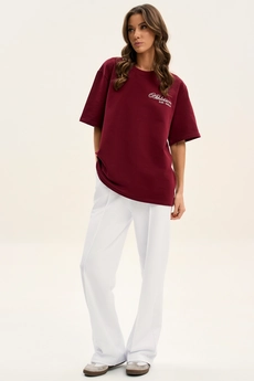 Футболка F1001A-12-01 вишня GO wear