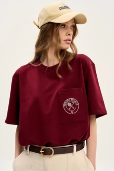 Футболка F1001CL-12-01 вишня GO wear