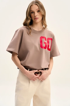 Футболка F1001N-04-03 мокко мусс GO wear
