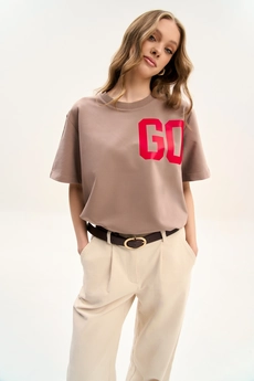 Футболка F1001N-04-03 мокко мусс GO wear