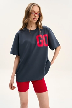 Футболка F1001N-30-03 графит GO wear