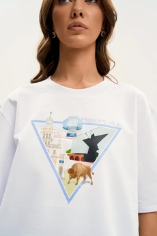 Футболка F1001RB-01-01 белый GO wear