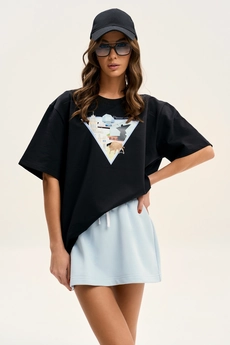 Футболка F1001RB-40-02 черный GO wear