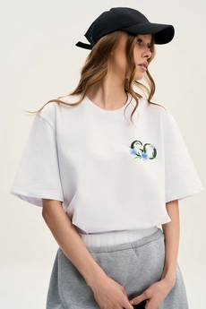 Футболка F1001V-01-01 белый GO wear