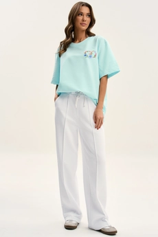 Футболка F1001V-21-01 небесная бирюза GO wear