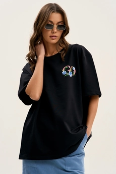 Футболка F1001V-40-02 черный GO wear