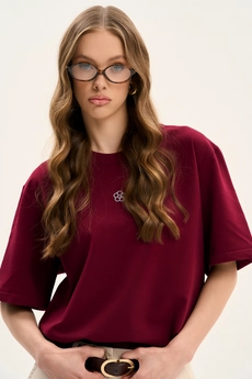 Футболка F1001F-12-01 вишня GO wear