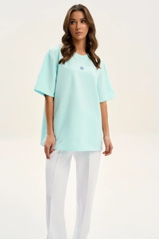 Футболка F1001F- 21-01 небесная бирюза GO wear