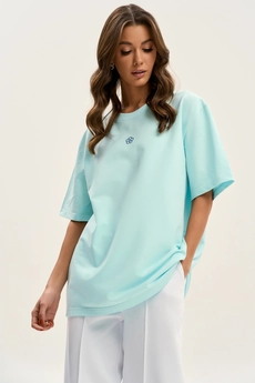 Футболка F1001F- 21-01 небесная бирюза GO wear