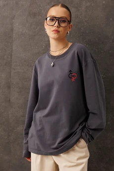 Джемпер F1101VM-30-03 графит GO wear