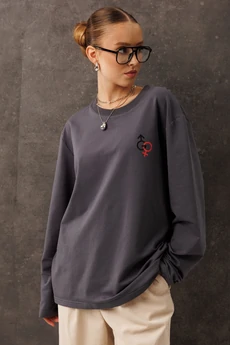 Джемпер F1101VM-30-03 графит GO wear