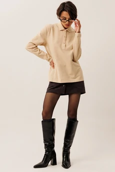 Джемпер F1112-03-03 кремовый GO wear