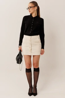 Юбка F2111-02-01 ваниль GO wear