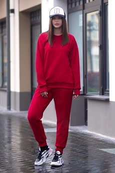 Спортивный костюм 3007 красный GO wear