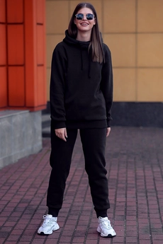 Спортивный костюм 3014 черный GO wear