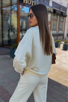 Спортивный костюм f3016-02-01 ваниль GO wear