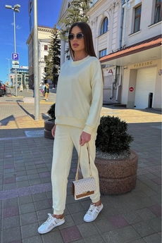 Спортивный костюм f3016-02-01 ваниль GO wear