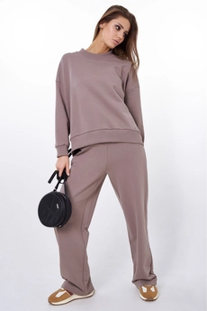 Спортивный костюм f3026-04-03 капучино GO wear