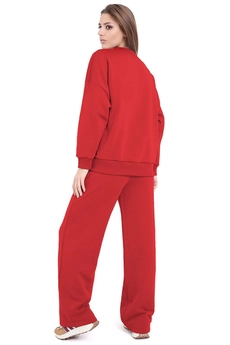 Спортивный костюм f3026-11-02 красный GO wear