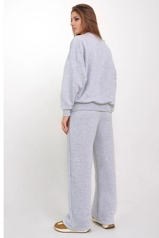 Спортивный костюм f3026-50-04 серый меланж GO wear