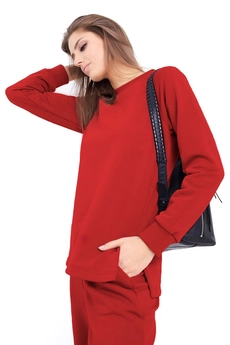Спортивный костюм f3028-11-02 красный GO wear