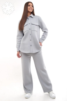 Костюм брючный f3032-29-01 пепел GO wear