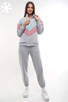 Спортивный костюм f3047-29-01 пепел GO wear