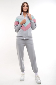 Спортивный костюм f3047-29-01 пепел GO wear