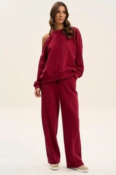 Костюм брючный F3074-12-01 вишня GO wear