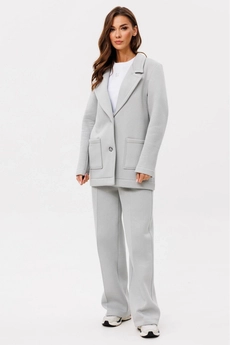 Костюм брючный F3095-29-01 пепел GO wear