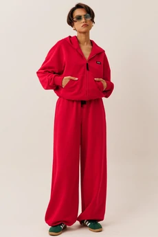 Костюм брючный F3102-11-02 красный GO wear