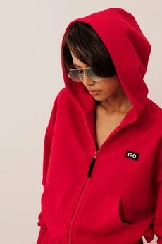 Костюм брючный F3102-11-02 красный GO wear
