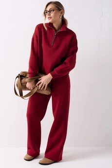 Спортивный костюм f3124-12-01 вишня GO wear