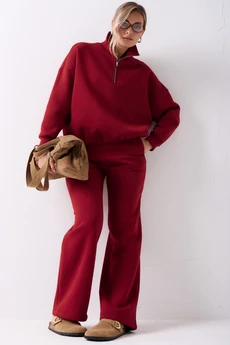 Спортивный костюм f3124-12-01 вишня GO wear