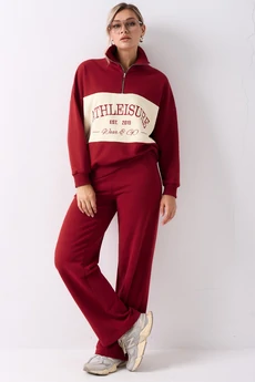 Спортивный костюм F3177-12-01 вишня GO wear