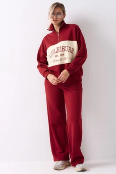 Спортивный костюм F3177-12-01 вишня GO wear