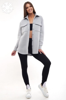 Рубашка f4032-29-01 пепел GO wear