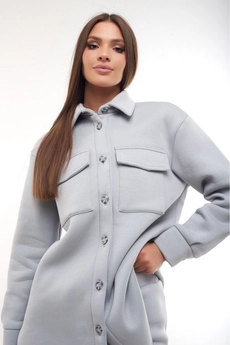 Рубашка f4032-29-01 пепел GO wear