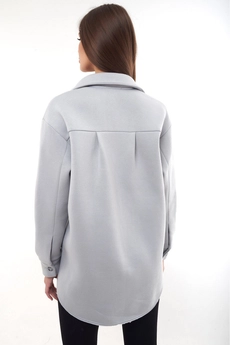 Рубашка f4032-29-01 пепел GO wear