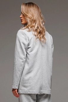 Жакет f4065-50-04 серый меланж GO wear