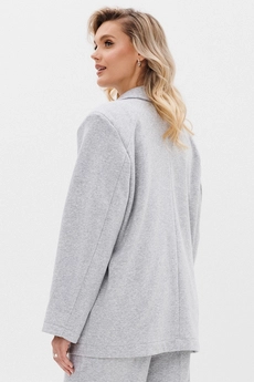 Жакет f4105-50-04 серый меланж GO wear