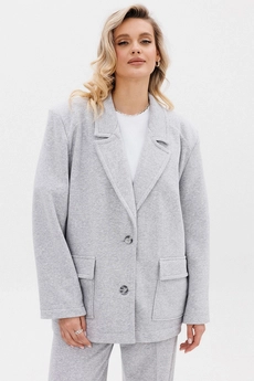 Жакет f4105-50-04 серый меланж GO wear