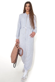 Комбинезон f6002-50-04 серый меланж GO wear