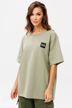 Футболка f1001g-26-02 фисташка GO wear