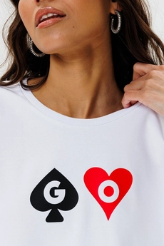 Футболка f1001k-01-01 белый GO wear