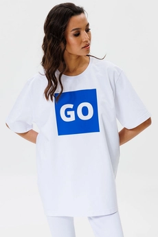 Футболка f1001p-01-01 белый GO wear