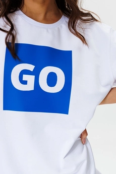 Футболка f1001p-01-01 белый GO wear