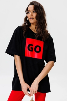 Футболка f1001p-40-02 черный GO wear